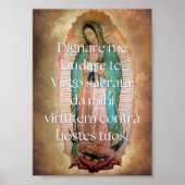 Digne me Print Poster (Vorne)