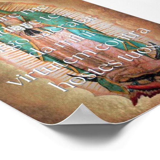 Digne me Print Poster (Ecke)