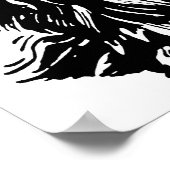 Dignity Pekingese Poster (Ecke)