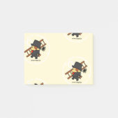 Digo als Schornsteinfeger Post-it Klebezettel (Vorderseite)