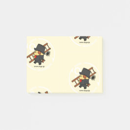 Digo als Schornsteinfeger Post-it Klebezettel