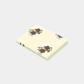 Digo als Schornsteinfeger Post-it Klebezettel (angewinkelt)