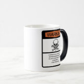 Dihydrogen-Monoxyd-Warnung Verwandlungstasse (VorderseiteRechts)