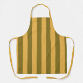 Dijon and Zest Striped Pattern Schürze (Vorderseite)