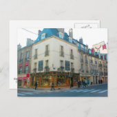 Dijon, Burgund, Frankreich, Senfwerkstatt Postkarte (Vorne/Hinten)