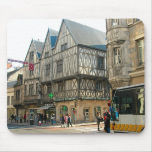 Dijon, Burgunder, mittelalterliches Gebäude Mousepad