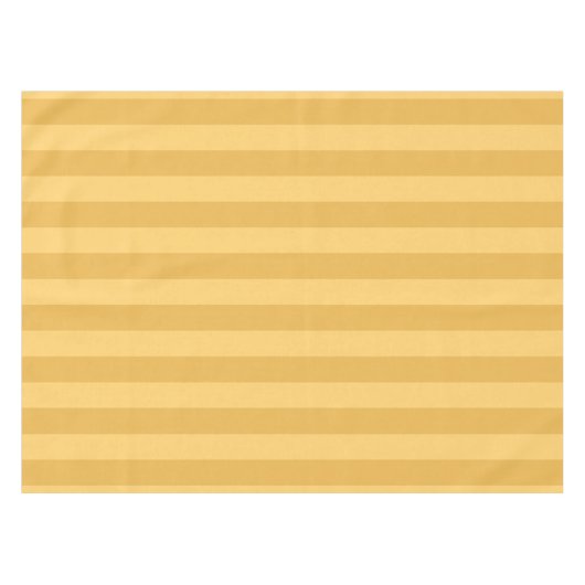 Dijon Canary Yellow Strip Tischdecke (Vorderseite (Horizontal))