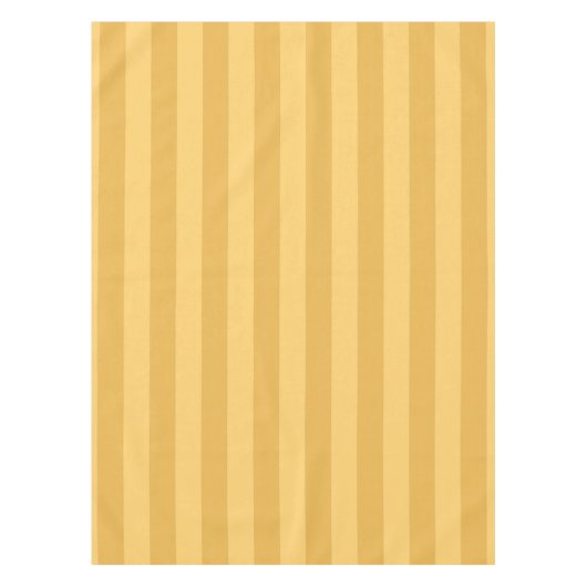 Dijon Canary Yellow Strip Tischdecke (Vorderseite)