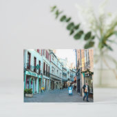 Dijon, Einkaufsviertel der Altstadt Postkarte (Stehend Vorderseite)