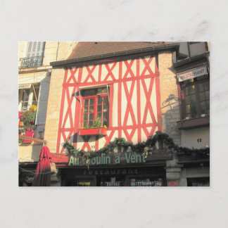 Dijon, Fachwerkstatt für Fachleute Postkarte