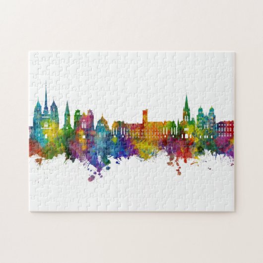 Dijon France Skyline Puzzle (Horizontal)