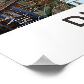 Dijon France Travel Print Poster (Ecke)