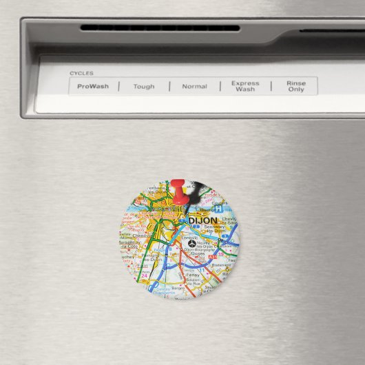 Dijon, Frankreich Magnet (In Situ (Geschirrspüler))