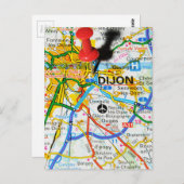 Dijon, Frankreich Postkarte (Vorne/Hinten)
