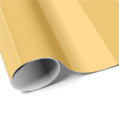 Dijon-Gelb gestreift Geschenkpapier (Rolleneckpunkt)