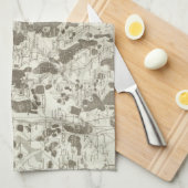 Dijon Handtuch (Viertel Falte)