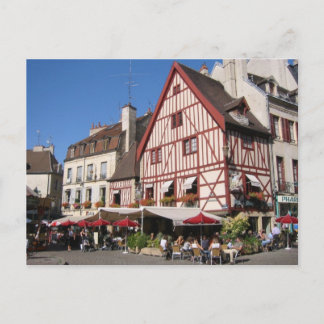 Dijon, Kaffeezeit Postkarte