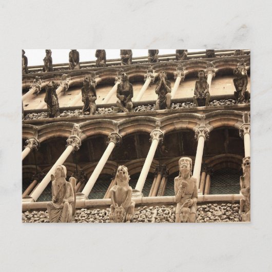 Dijon, Kathedrale Postkarte (Vorderseite)