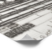 Dijon Rooftops Frankreich.2008 Poster (Ecke)