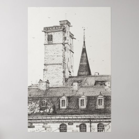 Dijon Rooftops Frankreich.2008 Poster (Vorne)