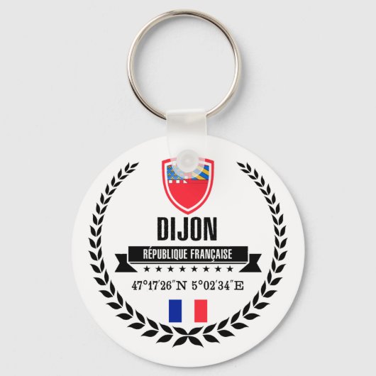 Dijon Schlüsselanhänger (Vorderseite)