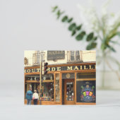 Dijon, Senfladen Postkarte (Stehend Vorderseite)