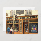 Dijon, Senfladen Postkarte (Vorne/Hinten)