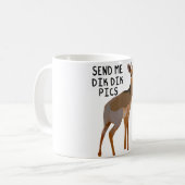 Dik-Bilder senden Kaffeetasse (Vorderseite Links)