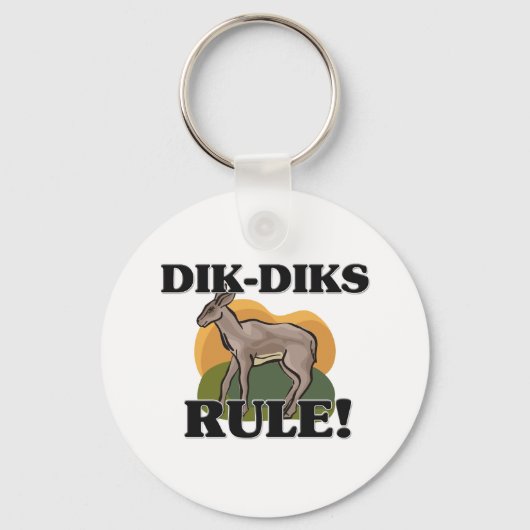 DIK-DIKS-Regel! Schlüsselanhänger (Vorderseite)