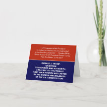 Diktator-Anti-Trump-Schecks und Balances-Residenz