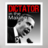 "Diktator in the Making" Poster (Vorne)