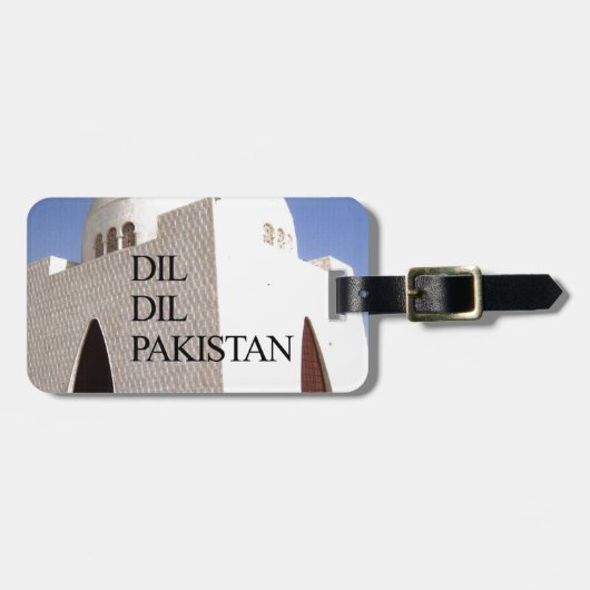 Dil Dil Pakistan Hakuna Matata Gepäckanhänger (Vorderseite horizontal)