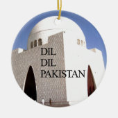 Dil Dil Pakistan Hakuna Matata Keramik Ornament (Vorne)