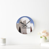 Dil Dil Pakistan Hakuna Matata Runde Wanduhr (Zuhause)