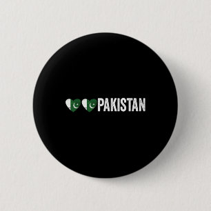 Dil Pakistan Azadi Mubarak Herz Flaggentag Stolz R Button