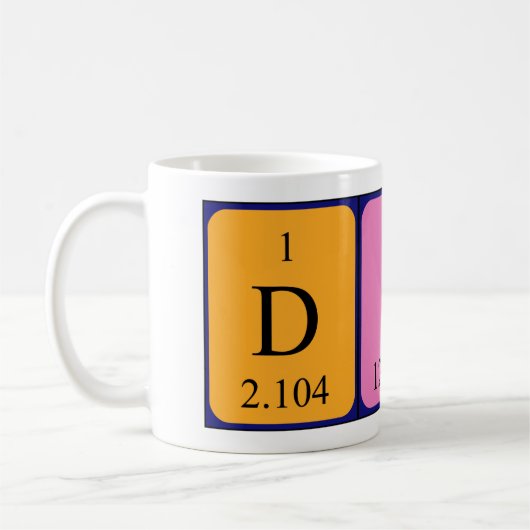 Dila Periodenname Tasse (Links)