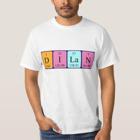 Dilan Periodenname Shirt (Vorderseite)