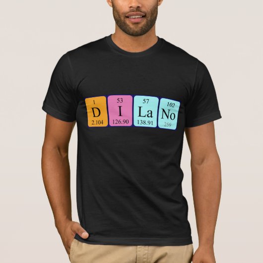 Dilano Periodenname Shirt (Vorderseite)