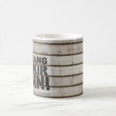 Dilarang parkir desi-Zeichen Kaffeetasse (Mittel)