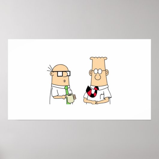 Dilbert Poster (Vorne)