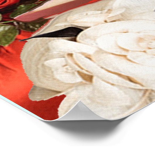 Dilemma der Princess Tatus Katze mit Diva Hats Poster (Ecke)