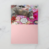 Dilemma der Prinzessin Tatus Cat Karte (Innenseite)