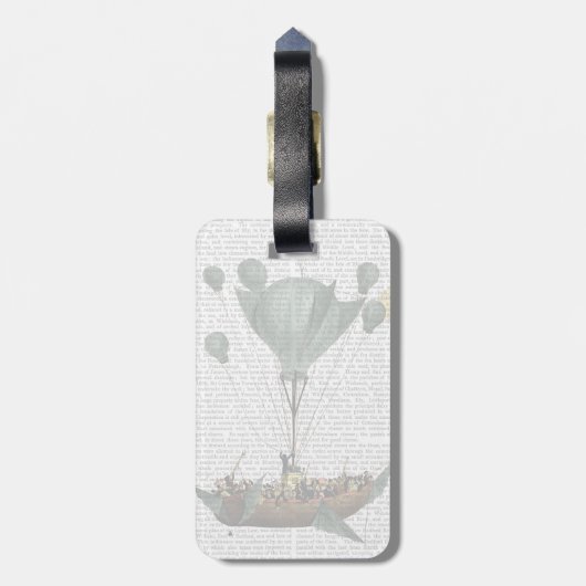 Diligenza Per La Luna 2 Gepäckanhänger (Rückseite vertikal)