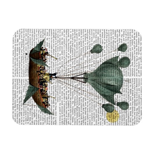 Diligenza Per La Luna 2 Magnet (Horizontal)