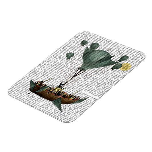 Diligenza Per La Luna 2 Magnet (Linke Seite)