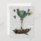 Diligenza Per La Luna 2 Postkarte (Vorne/Hinten)