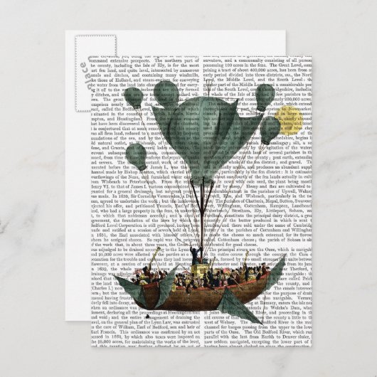 Diligenza Per La Luna 2 Postkarte (Vorne/Hinten)