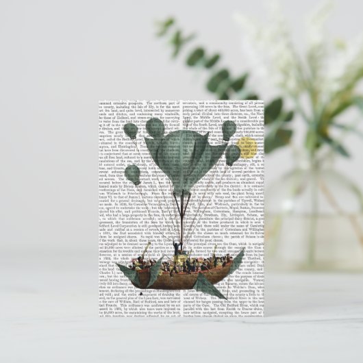 Diligenza Per La Luna 2 Postkarte (Stehend Vorderseite)