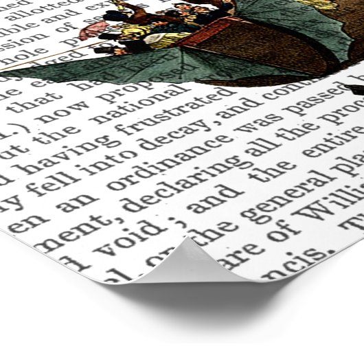 Diligenza Per La Luna Poster (Ecke)