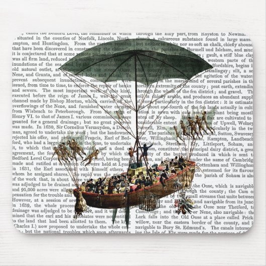 Diligenza und fliegende Kreaturen Mousepad (Vorne)